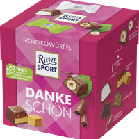 Ritter Sport Schokowürfel Dankeschön Box - 176.0 g
