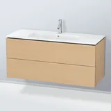 Duravit L-Cube Waschtischunterschrank, 2 Auszüge, LC624303030