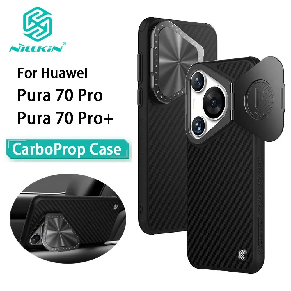 NILLKIN für Huawei Pura 70 Pro Pro+ Plus Telefonhülle CarboProp Kameraschutz Rückseite