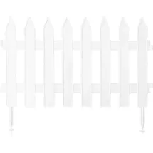 Prosperplast Beetumrandung 350 x 1 cm  weiß