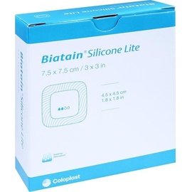 Coloplast Biatain Silicone Lite Schaumverband 7,5x7,5 cm