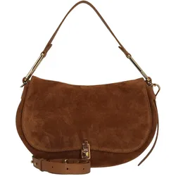 Coccinelle Magie Suede - Schultertasche 30.5 cm (cuir/cuir) Umhängetaschen   Damen 