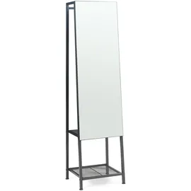 [en.casa] Garderobenspiegel Klilbojle 160 x 40 cm Schwarz