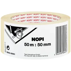 Tesa 55513-00001-03, Maler-Abdeckband, Glace, weich, Kautschuk-Basis, 60 °C, 50