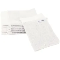 Tom Tailor Unisex Waschhandschuhe im 6er-Pack, weiß, Uni, Gr.