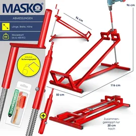 Masko Hebebühne XXL Rasentraktorheber 450 kg