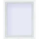 Meeth Wohnraumfenster 76/3 1-flügelig Dreh-Kipp 100 x 60 cm weiß