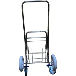 CleanSV Putzwagen klappbar, Deichsel, verchromt mit 20 l Eimer, Profi Presse und 5 liter Eimer