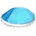 SUMMER FUN Ovalpool Stahlwandpool Exklusiv 600 x 320 x 150 cm blau/weiß inkl Bodenschienen