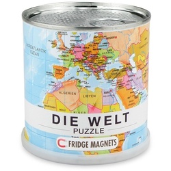 Welt puzzle magnets