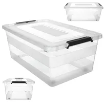Kadax Aufbewahrungsbox 40 L 1-tlg. transparent