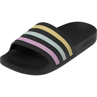 Adidas Aqua Adilette Kids Core Black / Orange Tint / Halo Mint 32