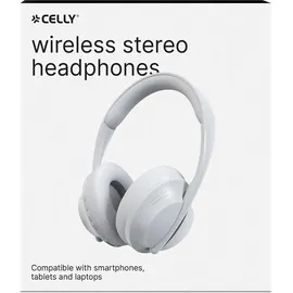 CELLY ARCHBEATWH kabellos Bluetooth 6h Akku USB-C weiß