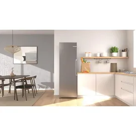 Bosch Serie 6 KSN36AICM Standgerät (402 l, 1860 mm hoch, Inox)
