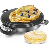 Scheffler Fladenbäcker Sac Tava Yufka Katmer Crepe Maker 2300W 50cm Backautomat Antihaft Edelstahl Griffe & Sockel Neu