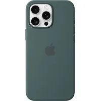 Apple iPhone 16 Pro Max Silikon Case mit MagSafe seegrün