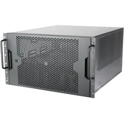 SilverStone RM61-312, Rack, Server, Schwarz, ATX, EATX, micro ATX, Mini-ITX, SSI
