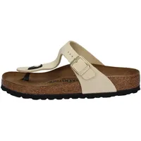 Birkenstock Gizeh Unisex-Sandalen, Ivory Ral 1013, 41.5 EU - 41 EU