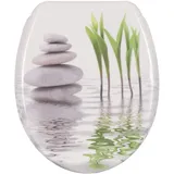 WOLTU Toilettensitz Toilettendeckel WC Klodeckel mit Absenkautomatik Duroplast