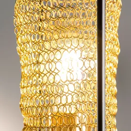 Fischer Leuchten Bienenkorb Design Gold