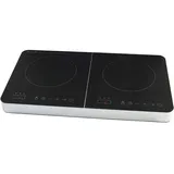 Expo-Börse DESKI Doppel Induktionskochfeld mit Touch Display elektrisch 2 x ÿ22 cm
