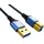 Oehlbach USB-A auf USB-B 0,5 m Blau/Schwarz