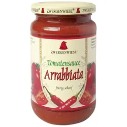 Zwergenwiese Tomatensauce Arrabbiata bio