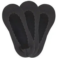 LASCANA Feinfüßlinge Damen 3x schwarz Gr.35-38