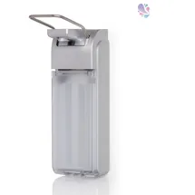 Blanc HYGIENIC UNIVERSAL 500ml & 1.000ml mit schwenkbarer Abtropfschale, verschließbar, Seife, Desinfektion... 1 Liter Schwarz
