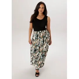 aniston plus Jerseykleid 2-in-1-Optik bunt 52