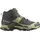 Salomon X Ultra 5 Mid GTX Herren Peat / Gray Green / Blue Nights 44 2/3