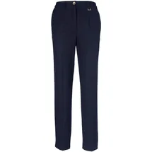 GOLDNER Bügelfaltenhose Bequeme Hose Blau 42