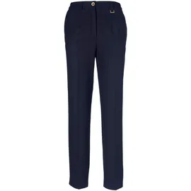 GOLDNER Bügelfaltenhose Bequeme Hose Blau 42