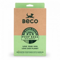 Beco Bags Kotbeutel für Hunde mit Griffen - 120 Stk. 3 Packungen