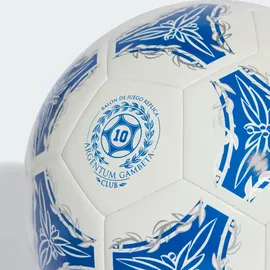 adidas Unisex Argentina Argentum Gambeta Club Ball, Glory Blue/Silver met./White/Black, 4