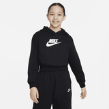 Nike Sportswear CLUB FLEECE CROP Hoodie Mädchen, schwarz,
