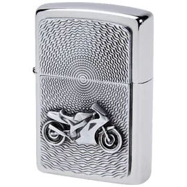 Zippo Motor Bike Emblem Sturmfeuerzeug