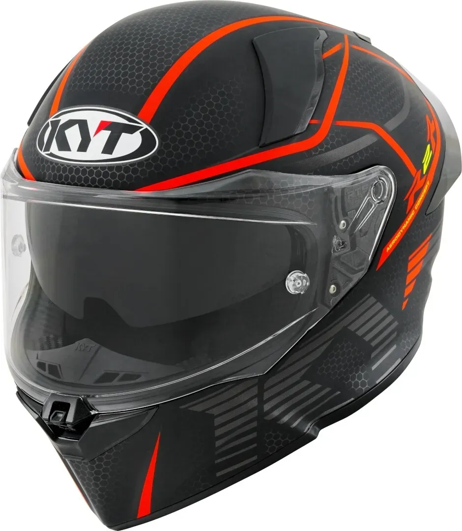 KYT R2R Concept Helm, zwart-rood, M Voorman