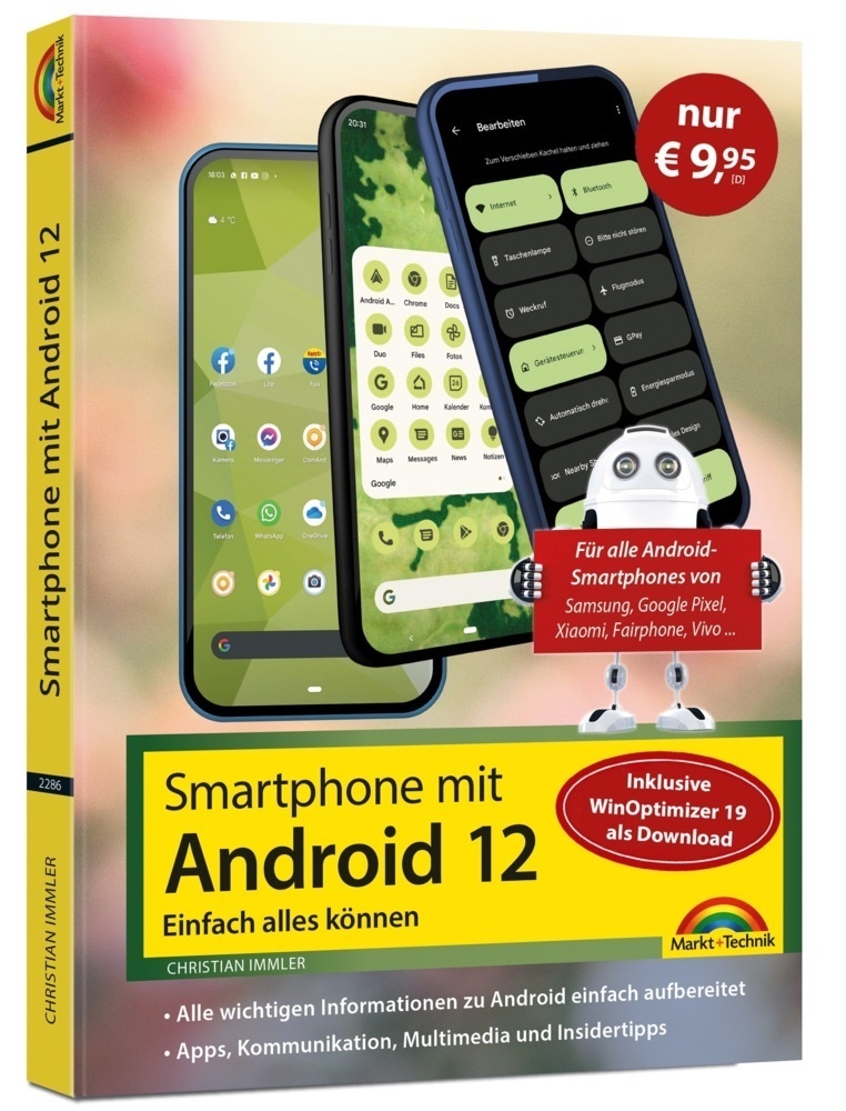 Smartphone Mit Android 12 - Sonderausgabe Inkl. Winoptimizer 19 - Christian Immler  Kartoniert (TB)