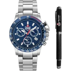 jdm military Military Charlie II Edelstahl 45 mm JDM-WG017-02