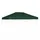 vidaXL Pavillondach 310 g/m2 4 x 3 m Grün