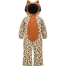 WeeDO Schneeanzug CHEetAHDO 25 in leo print, | Kid's / schwarz 92