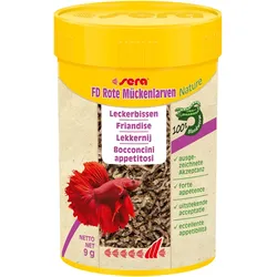 sera FD Rote Mückenlarven 100 Milliliter
