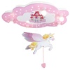 kids Kinderlampe Schloss mit Einhorn