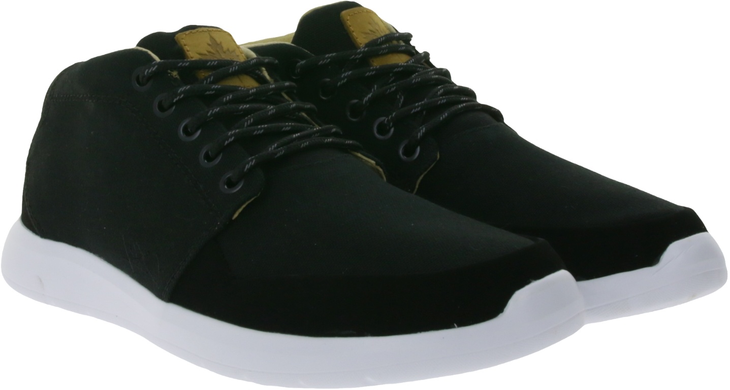 K1X | Meet The Parents Lightweight Herren Halb-Schuhe zeitlose Schnür-Sneaker 1161-0300/0010 Schwarz - 42