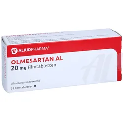 Olmesartan AL 20 mg Filmtabletten 28 St