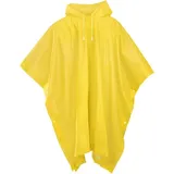 Hama Regenponcho für Fahrradfahren und Wandern, Gelb (00178145)