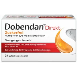 Dobendan® Direkt Halstabletten - Bei starken Halsschmerzen und Schluckbeschwerden 24 St