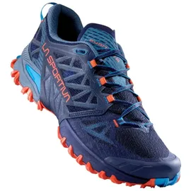La Sportiva Bushido III Herren Deep Sea / Cherry Tomato 41