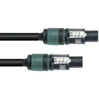 PSSO  Lautsprecherkabel Speakon 2x4 3m sw